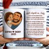 Walk Alongside Me Daddy, Father Daughter Bond - Personalized Custom Coffee Mug - DAD250_MG Walk Alongside Me Daddy, Father Daughter Bond - Personalized Custom Coffee Mug - DAD250_MG