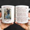 Walk Alongside Me, Daddy Heart Mug - Personalized Custom Coffee Mug - DAD217_MG Walk Alongside Me, Daddy Heart Mug - Personalized Custom Coffee Mug - DAD217_MG