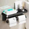 Wall-Mounted Aluminum Alloy Tissue Holder Wall-Mounted Aluminum Alloy Tissue Holder