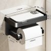 Wall-Mounted Aluminum Alloy Tissue Holder Wall-Mounted Aluminum Alloy Tissue Holder