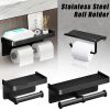 Wall-Mounted Aluminum Alloy Tissue Holder Wall-Mounted Aluminum Alloy Tissue Holder