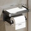 Wall-Mounted Aluminum Alloy Tissue Holder Wall-Mounted Aluminum Alloy Tissue Holder