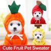 Warm Dog Winter Clothes Cute Fruit Dog Warm Dog Winter Clothes Cute Fruit Dog