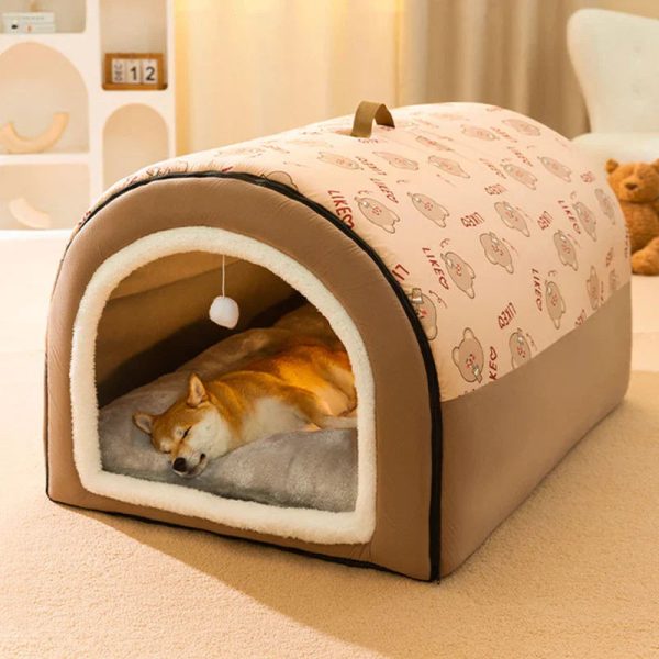 Warm Winter Dog Kennel Mat Warm Winter Dog Kennel Mat