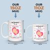 Warming Your Belly, Soon To Warm Your World - Family Personalized Custom Mug - Mother's Day, Baby Shower Gift, Gift For First Mom, Newborn Baby Warming Your Belly, Soon To Warm Your World - Family Personalized Custom Mug - Mother's Day, Baby Shower Gift, Gift For First Mom, Newborn Baby