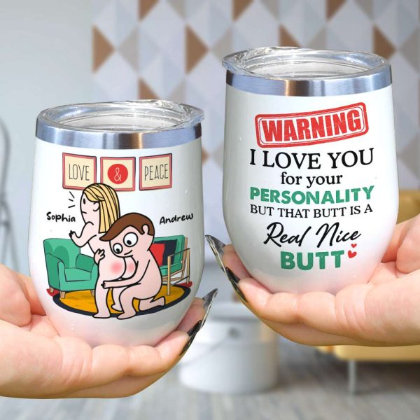 Warning I Love You For Your Personality Personalized Mug, Funny Couple Gift Warning I Love You For Your Personality Personalized Mug, Funny Couple Gift