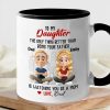 Watching You Be a Mom - Emotional Gift for Daughter - Custom Ceramic Mug for a Special Father-Daughter Connection Watching You Be a Mom - Emotional Gift for Daughter - Custom Ceramic Mug for a Special Father-Daughter Connection