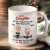 Watching You Be a Mom - Emotional Gift for Daughter - Custom Ceramic Mug for a Special Father-Daughter Connection Watching You Be a Mom - Emotional Gift for Daughter - Custom Ceramic Mug for a Special Father-Daughter Connection