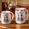 Watching You Be A Mom - Personalized White Edge-to-Edge Mug