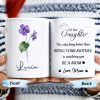 Watching You Be A Mom Heart and Flowers Design - Personalized Custom Coffee Mug - DAU097_MG