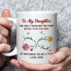 Watching You Be A Mom My Daughter - Personalized Ceramic Mug - Gift For Mom, Mother | HN02 Watching You Be A Mom My Daughter - Personalized Ceramic Mug - Gift For Mom, Mother | HN02