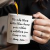 Watching You Being A Mom Heartfelt Quote Mug - Personalized Custom Coffee Mug - MOM035_MG