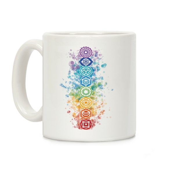 Watercolor Chakra Symbols Coffee Mug Watercolor Chakra Symbols Coffee Mug