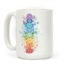 Watercolor Chakra Symbols Coffee Mug Watercolor Chakra Symbols Coffee Mug