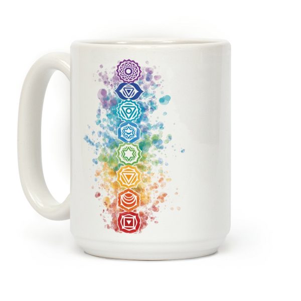 Watercolor Chakra Symbols Coffee Mug Watercolor Chakra Symbols Coffee Mug