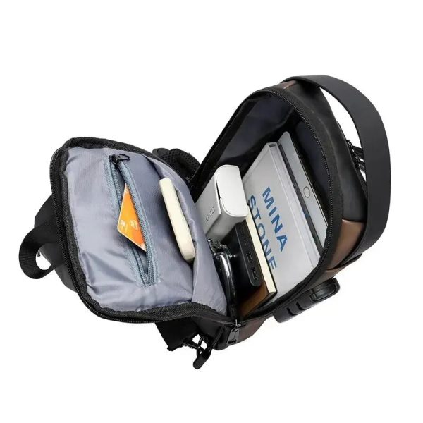 Waterproof Chest Bag With Usb Charging Interface Waterproof Chest Bag With Usb Charging Interface