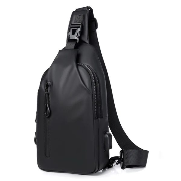 Waterproof Chest Bag With Usb Charging Interface Waterproof Chest Bag With Usb Charging Interface