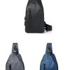 Waterproof Chest Bag With Usb Charging Interface Waterproof Chest Bag With Usb Charging Interface