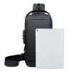 Waterproof Chest Bag With Usb Charging Interface Waterproof Chest Bag With Usb Charging Interface