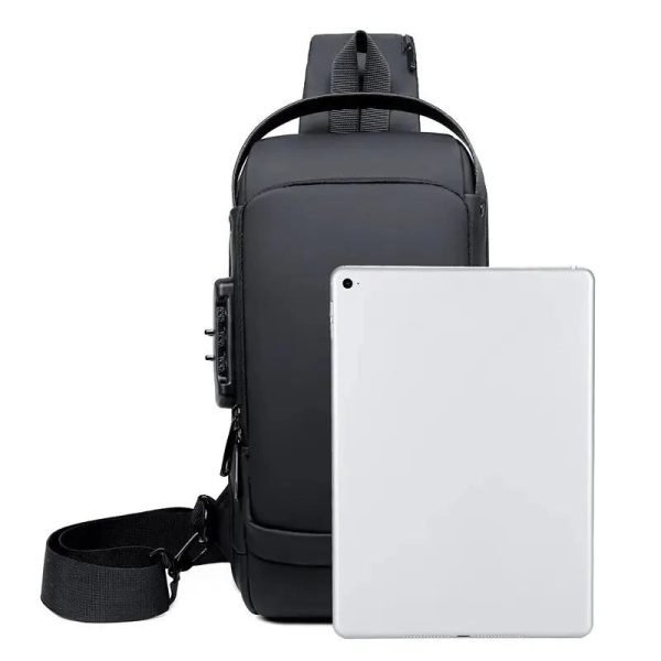 Waterproof Chest Bag With Usb Charging Interface Waterproof Chest Bag With Usb Charging Interface