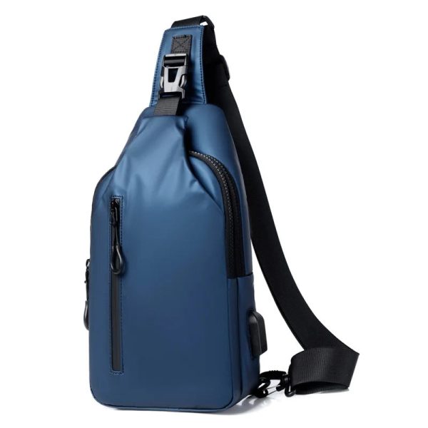 Waterproof Chest Bag With Usb Charging Interface Waterproof Chest Bag With Usb Charging Interface