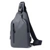 Waterproof Chest Bag With Usb Charging Interface Waterproof Chest Bag With Usb Charging Interface