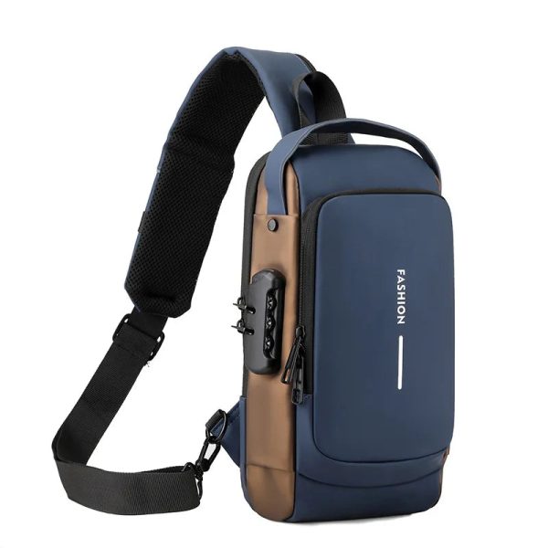 Waterproof Chest Bag With Usb Charging Interface Waterproof Chest Bag With Usb Charging Interface