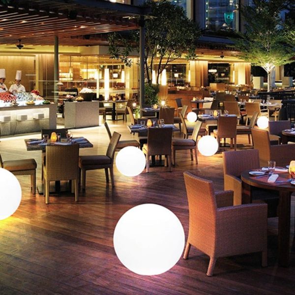 Waterproof Garden Ball Led Lights For Outdoor