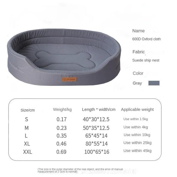 Waterproof Oxford Cloth Sofa Bed for Dogs Waterproof Oxford Cloth Sofa Bed for Dogs