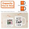We Are A Team - Personalized Mug - Birthday Gift For Best Friends, Skiing Team, Skiing Lovers We Are A Team - Personalized Mug - Birthday Gift For Best Friends, Skiing Team, Skiing Lovers
