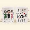We Are A Team - Personalized Mug - Birthday Gift For Best Friends, Skiing Team, Skiing Lovers We Are A Team - Personalized Mug - Birthday Gift For Best Friends, Skiing Team, Skiing Lovers