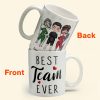 We Are A Team - Personalized Mug - Birthday Gift For Best Friends, Skiing Team, Skiing Lovers We Are A Team - Personalized Mug - Birthday Gift For Best Friends, Skiing Team, Skiing Lovers
