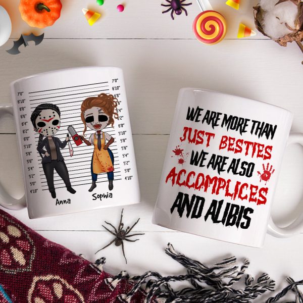 We Are Accomplishes And Abilis Personalized Horror Besties Coffee Mug Gift For Friend We Are Accomplishes And Abilis Personalized Horror Besties Coffee Mug Gift For Friend