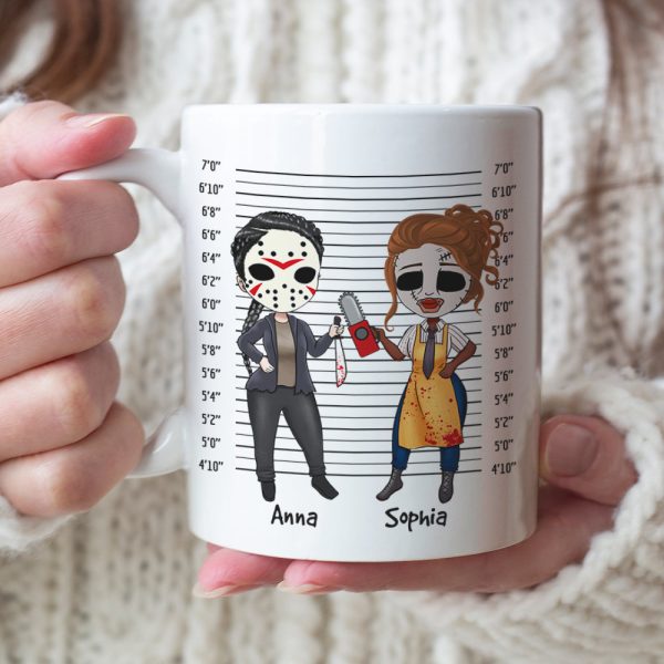 We Are Accomplishes And Abilis Personalized Horror Besties Coffee Mug Gift For Friend We Are Accomplishes And Abilis Personalized Horror Besties Coffee Mug Gift For Friend