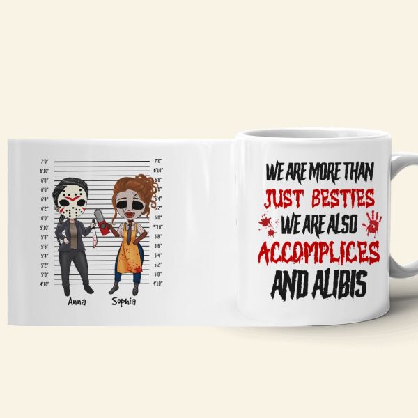 We Are Accomplishes And Abilis Personalized Horror Besties Coffee Mug Gift For Friend We Are Accomplishes And Abilis Personalized Horror Besties Coffee Mug Gift For Friend