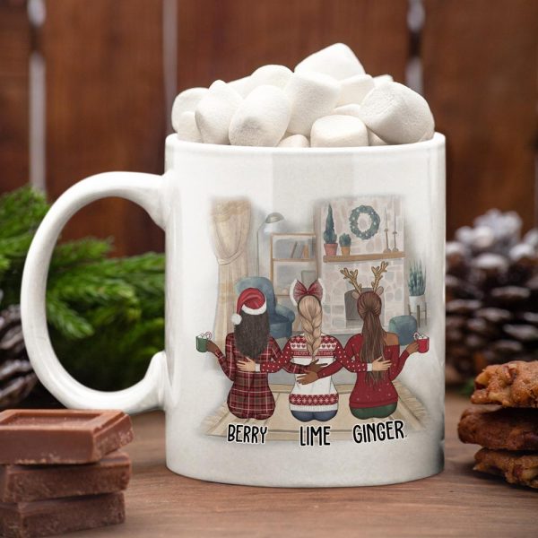 We Are Like A Snowflake Christmas Bestie Coffee Mug, Best Friend Gift HN590 We Are Like A Snowflake Christmas Bestie Coffee Mug, Best Friend Gift HN590