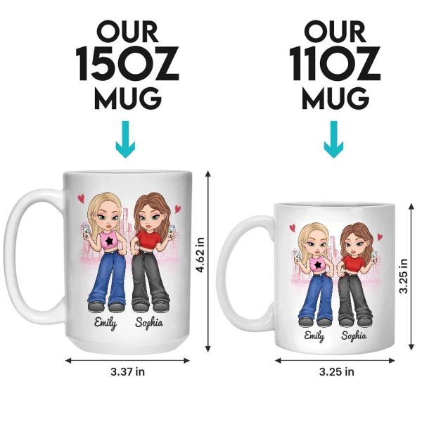 We Are More Than Friends - Besties Personalized Custom Mug - Gift For Best Friends, BFF, Sisters We Are More Than Friends - Besties Personalized Custom Mug - Gift For Best Friends, BFF, Sisters