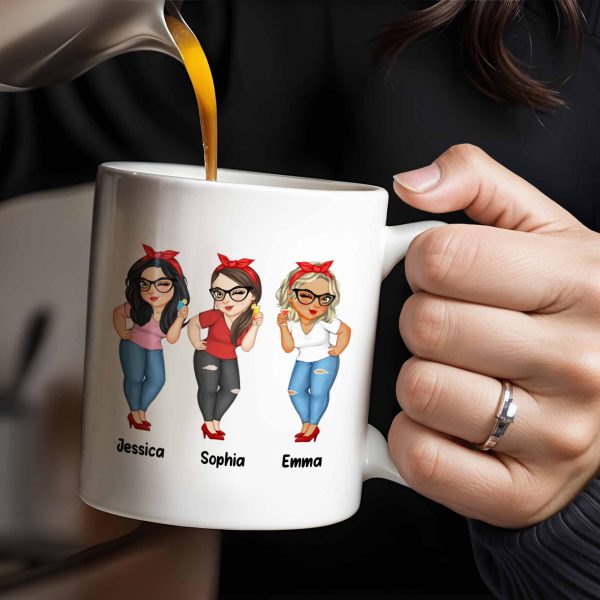 We Are More Than Friends Small Gang Mug - Personalized Custom Coffee Mug - BST519_MG