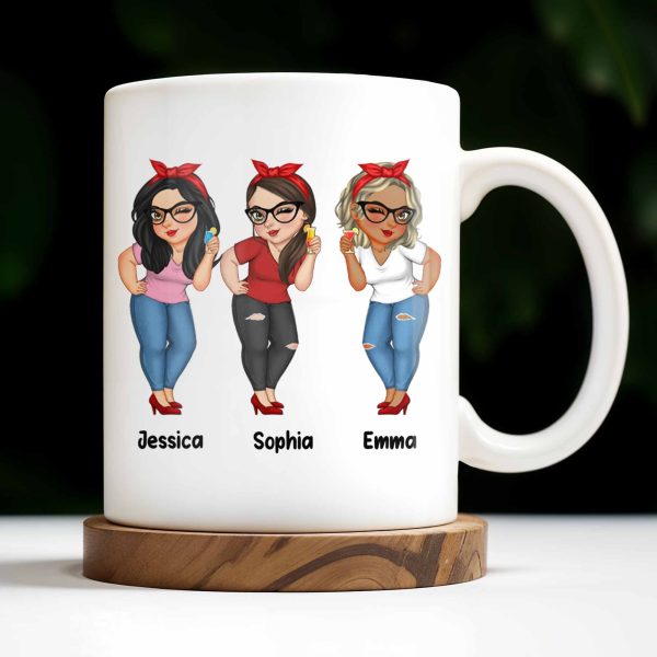We Are More Than Friends Small Gang Mug - Personalized Custom Coffee Mug - BST519_MG