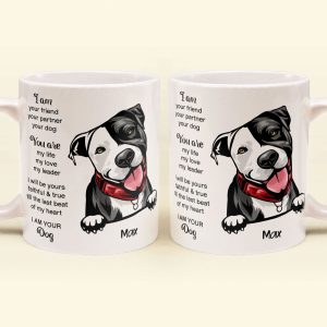 We Are Your Cats/Dogs - Personalized Mug