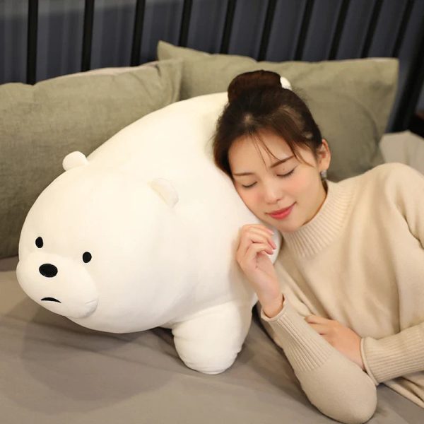 We Bare Bears Plush Toys Grizzly Panda Ice Bear Doll We Bare Bears Plush Toys Grizzly Panda Ice Bear Doll
