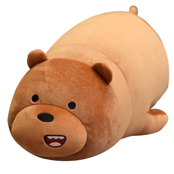 We Bare Bears Plush Toys Grizzly Panda Ice Bear Doll We Bare Bears Plush Toys Grizzly Panda Ice Bear Doll