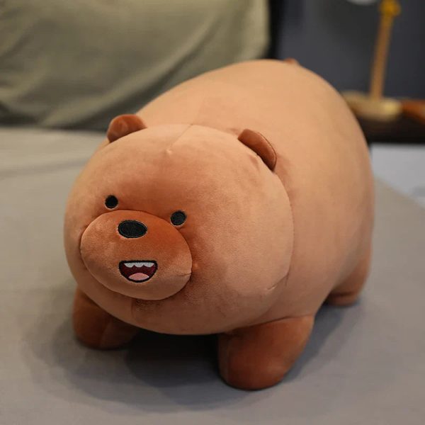 We Bare Bears Plush Toys Grizzly Panda Ice Bear Doll We Bare Bears Plush Toys Grizzly Panda Ice Bear Doll