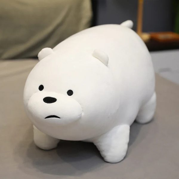 We Bare Bears Plush Toys Grizzly Panda Ice Bear Doll We Bare Bears Plush Toys Grizzly Panda Ice Bear Doll