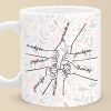 We Can Only Learn To Love By Loving - Family Personalized Custom Mug - Gift For Mom, Grandma We Can Only Learn To Love By Loving - Family Personalized Custom Mug - Gift For Mom, Grandma