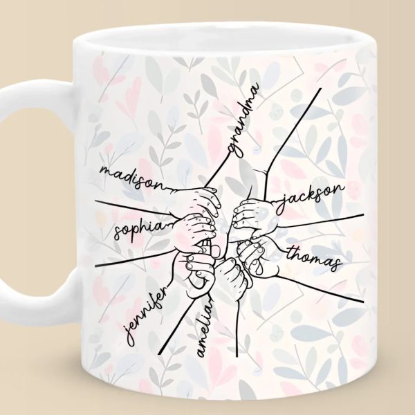 We Can Only Learn To Love By Loving - Family Personalized Custom Mug - Gift For Mom, Grandma We Can Only Learn To Love By Loving - Family Personalized Custom Mug - Gift For Mom, Grandma