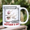 We Coming To Meet Your Egg-Gift For Mother- Personalized Coffee Mug- Mother's Day Coffee Mug We Coming To Meet Your Egg-Gift For Mother- Personalized Coffee Mug- Mother's Day Coffee Mug