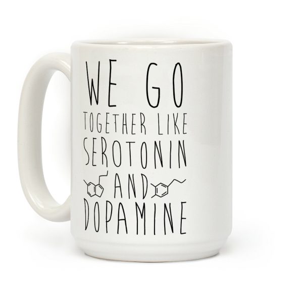We Go Together Like Happy Chemicals Coffee Mug We Go Together Like Happy Chemicals Coffee Mug