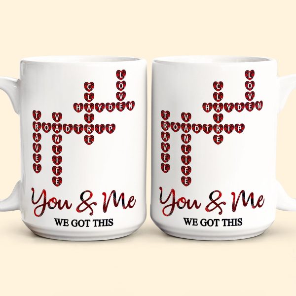 We Got This Scrabble Name Love - Personalized Mug We Got This Scrabble Name Love - Personalized Mug
