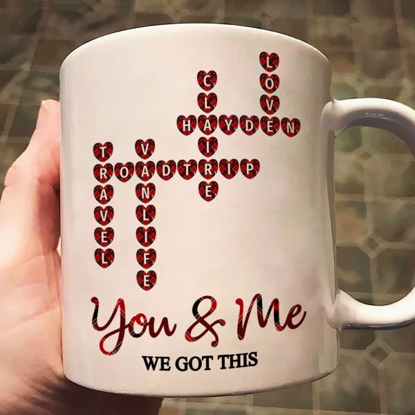 We Got This Scrabble Name Love - Personalized Mug We Got This Scrabble Name Love - Personalized Mug